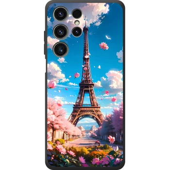 Силиконовый Чехол с Картинкой для Oukitel C1 Принт (Париж, Эйфелева Башня) (70048-ysm035)