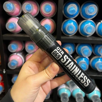 Маркер OTR069 Stainless Dirty Chrome 20мм (Чорний)