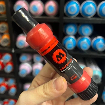 Маркер сквизер Molotow DRIPSTICK 863DS 5мм Traffic Red