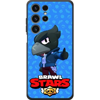 Силиконовый Чехол с Картинкой для Oukitel C1 Принт (Бравл Старс Ворон, Brawl Stars Crow) (70048-ysm016)