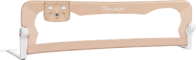 Захисний бар'єр для ліжка Nukido 150 x 42 x 35 см бежевий (5903890609924)