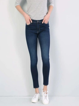 Джинсы Super Slim Fit женские Colin's 759 Lara CL1031111DN02804 24-30 Темно-синие (8681597805852)