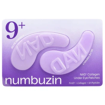 Лифтинг-патчи для век с коллагеном и пептидами Numbuzin No.9 NAD+ Collagen Under Eye Patches 1 шт