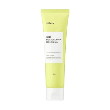 Пілінг-скатка з лаймом для обличчя Iunik Lime Moisture Mild Peeling Gel 90 мл