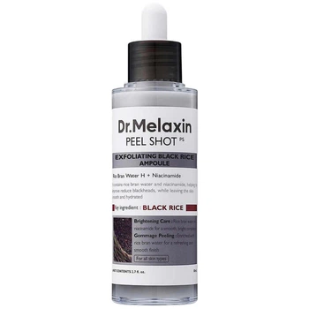 Пилинг-сыворотка от черных точек Dr.Melaxin Peel Shot Exfoliating Black Rice Ampoule 80 мл
