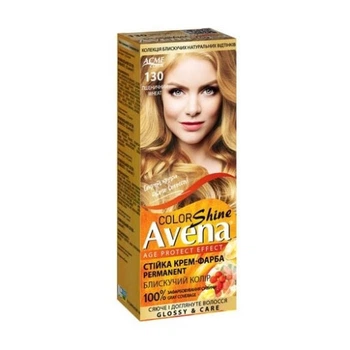 Стійка крем-фарба для волосся Avena Color Shine 130 Пшеничний 138 мл (4823115502490)