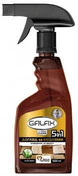 Универсальное средство по уходу за мебелью Galax das PowerClean 5 в 1 алоэ вера (4823128000761)