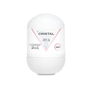 CRISTAL/Кристал Кульковий антиперспірант - дезодорант 2 в 1 для жінок, 50 мл(4820214193000)