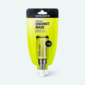 Маска для очищения лица с экстрактом кокоса VERACLARA Purifying Coconut Mask 27 г(8809506730167)