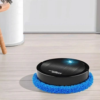 Робот пилосос полотер Intelligent Mute Sweeping Robot XM-12 для вологого та сухого прибирання (8700)