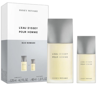 Набір для чоловіків Issey Miyake L'Eau D'Issey Pour Homme Туалетна вода 125 мл + Мініатюра Туалетна вода 40 мл (3423222118716)