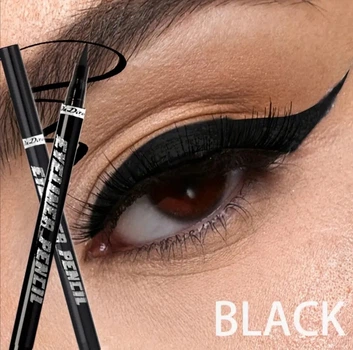 Підводка для очей Black Glitter Pen