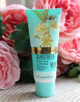 Сонцезахисний крем для обличчя Kaliya Beaty Sunscreen 65+ PA +++ Orchid / Орхідея