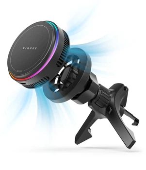Магнитный автодержатель Ringke Qi2 25W Peltier Magnetic Car Charger Mount (CS120101RS)