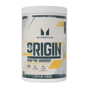 Передтренувальний комплекс, Origin Pre Workout Stim-Free Sour - 30 serv Lemonade
