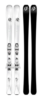 Лижі гірські (комплект) K2 LUV 75+ERP 10 142см White/grey/black (10B0407.171.1+10B1016.171.1)