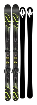 Лижі гірські (комплект) K2 KONIC 78+M3 10 COMPACT QUIKCLIK 170см Grey/black/green (10C0008.242.1+10C1007.142.1)