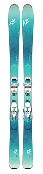 Лижі гірські (комплект) K2 LUV SICK 80TI+ERC 11 TP TCX 149см Blue/white (10A0400.151.1+10A1002.151.3)