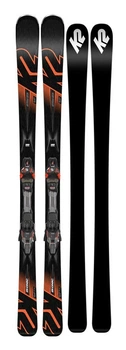 Лижі гірські (комплект) K2 IKONIC 84TI+MXCELL 12 TCX QUIKCLIK 170см Grey/black/orange (10C0004.252.1+10C1009.152.1) O