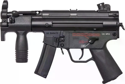 Пістолет- кулемет страйбольный CYMA MP5K AEG 6 мм Metal body