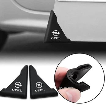 Защита углов двери LinkNexGen Opel 2шт черные 45х58х47 мм резина (на скотче)