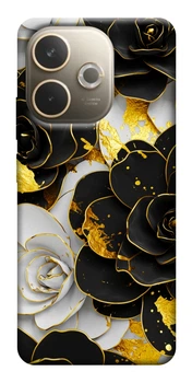 Чохол Flower black-white для Oppo A5 Pro 4G