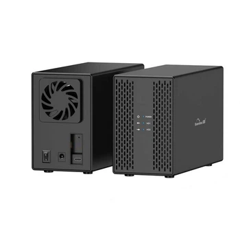 Внешний карман Blueendless DB3502F Металл USB 3.0/2 для HDD 3.5" Dark Grey