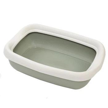 Туалет для котів з рамкою MPS BETA SMALL LIGHT GREEN 43*31*12 см (світло-зелений)