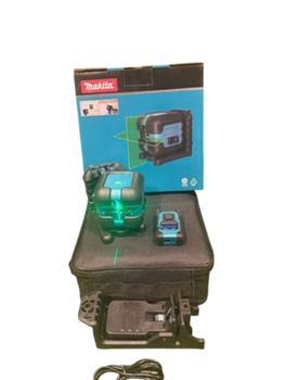 Лазерный уровень SKR200Z 4D + лазерная рулетка 24V/5Ah