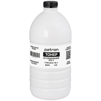 Тонер HP HCS-T, 1 кг, black Patron (PN-HCS-T-B-1)