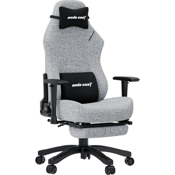 Крісло ігрове Anda Seat Fabric Luna Pro Size L Gray (AD18T-44-G-F)