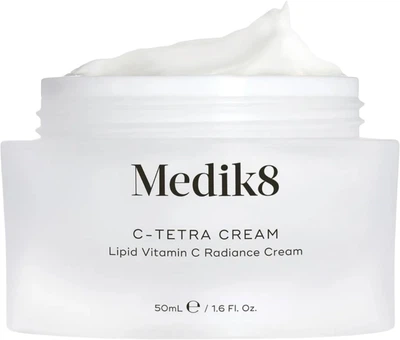 Увлажняющий крем для лица Medik8 C-Tetra Lipid Vitamin C Radiance осветляющий 50 мл (818625024390)
