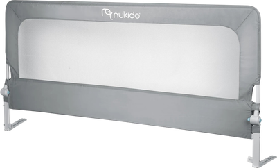 Barierka ochronna do łóżka Nukido NK-228 szara 200 cm (5903890631932)