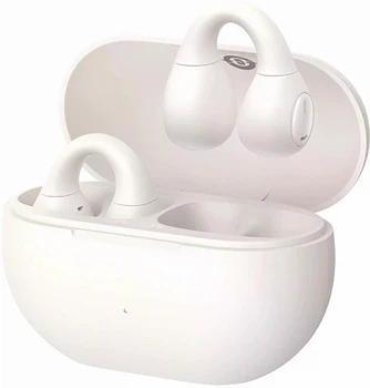 Беспроводные Наушники Baseus Bass 15 Clip Open-Ear TWS white (A00079500223-00)