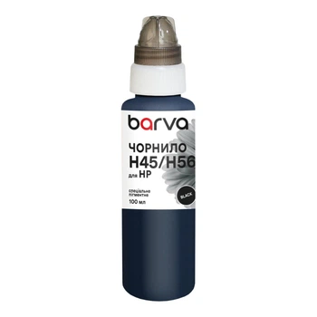 Чернила Barva HP 21/45/56 , 100 мл, pigmented, black (H56-352e)