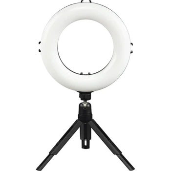 Набор блогера Hama Smartphone Tripod Smart-80 V2, 9.5cм, Bluetooth, LED ring (00004657)