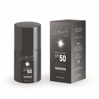 Autography Hydrating Sunscreen Face Cream SPF 50 – Зволожуючий сонцезахисний крем для обличчя з СПФ 50, 50 мл