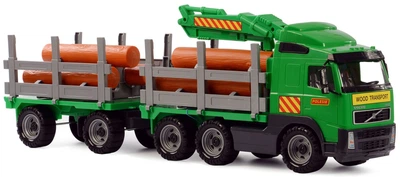 Вантажівка Cavallino для перевезення деревини Volvo з причепом (1124VV01) (8719214076610)