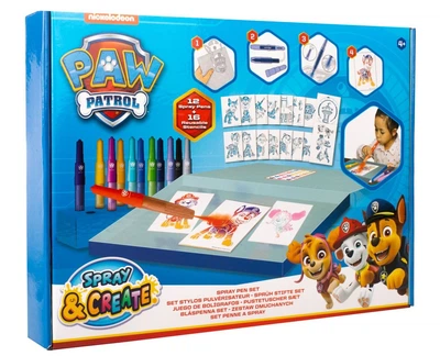 Набір Spin Master Щенячий патруль з аерозольними ручками і трафаретами (8719668006799)