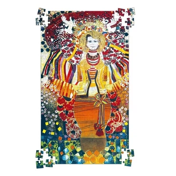 деревʼяний пазл UkrainianPuzzles «А ми ж тую червону калину» для дозвілля, дорослих та дітей (585545)