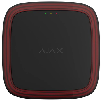 Бездротовий пожежний сповіщувач Ajax EN54 FireProtect (VAD) живлення 4хCR123A Чорний