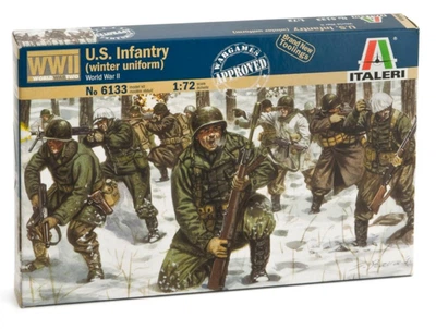 Фігури 1:72 піхота США (зимова форма) Друга світова війна Italeri 6133