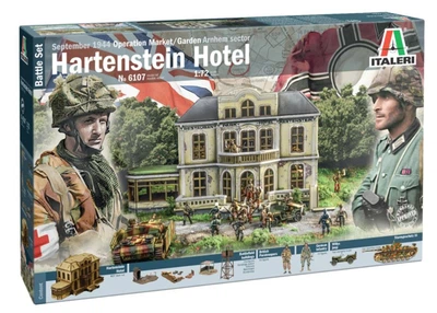 Збірна діорама 1:72 Hartenstein Hotel 1944 Market/Garden Italeri 6107