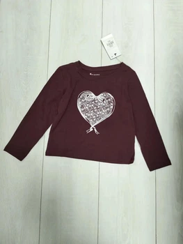 Реглан бордовый Сердце Primark 98см (400012445)