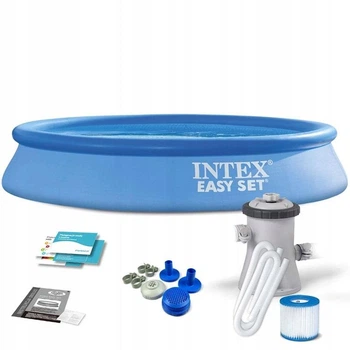 Бассейн семейный Intex 28118 305*61 см 3077 л с фильтр-насосом (I7-117871)