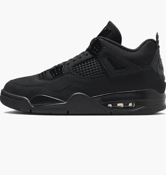Кроссовки Air Jordan 4 Retro Black Cat (2025) Black FV5029-010 44