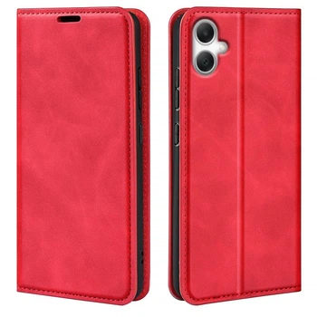 Чохол Taba Retro-Skin для Samsung Galaxy A07 / A075 книжка шкіра PU з візитницею червоний