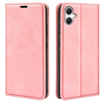 Чехол Taba Retro-Skin для Samsung Galaxy A07 / A075 книжка кожа PU с визитницей розовый