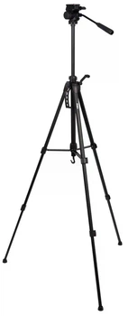 Штатив до фотоапарату D-LEX LXFT -3210 , колір: чорний, матеріал: алюміній