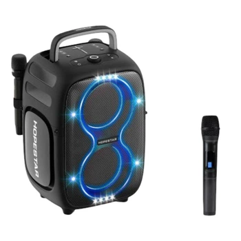 Портативная колонка черная 650W AI TWS RGB 36000mAh HOPESTAR PARTY ONE CLUB-03 Ju-ONE-CLUB-03